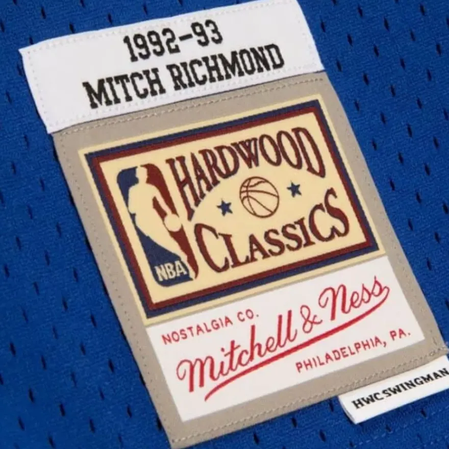 Mitchell & Ness Nba Swingman-Swingman Mitch Richmond Sacramento Kings 1992-93 Jersey