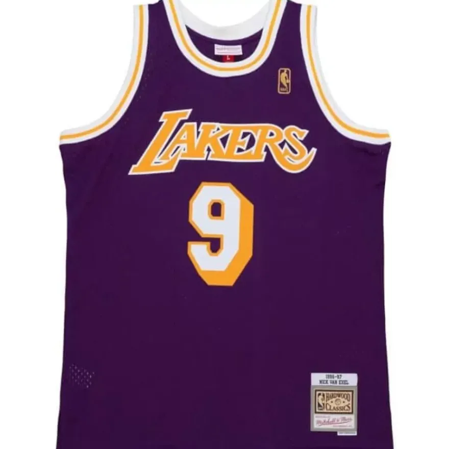 Mitchell & Ness Nba Swingman-Swingman Nick Van Exel Los Angeles Lakers Road 1996-97 Jersey