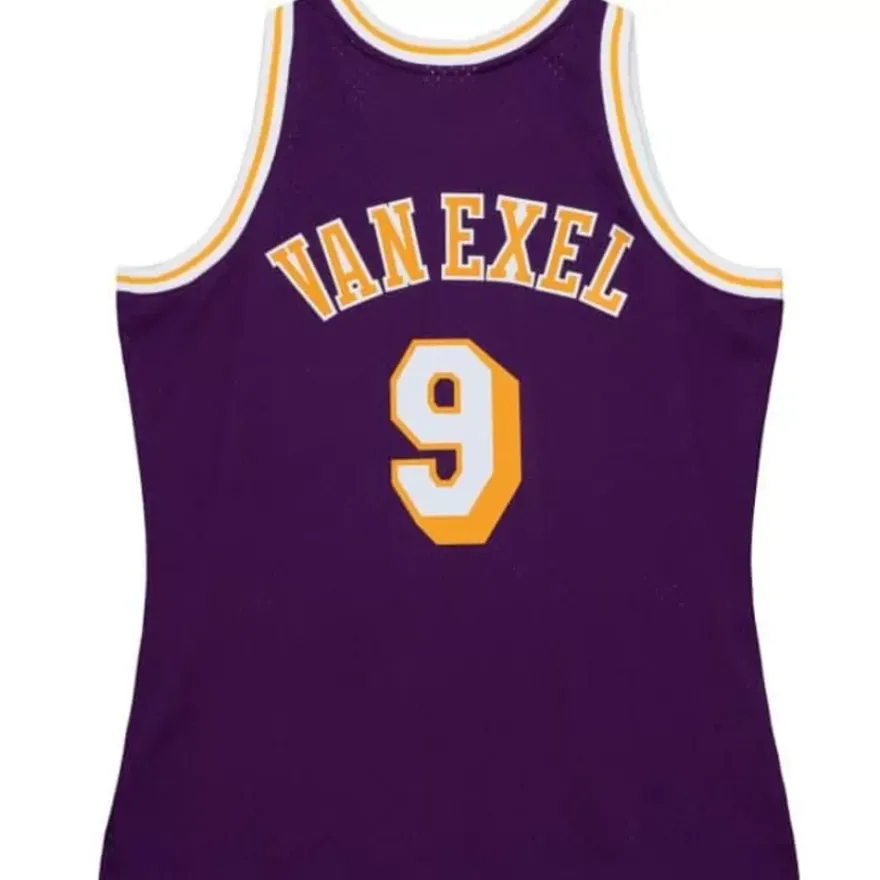 Mitchell & Ness Nba Swingman-Swingman Nick Van Exel Los Angeles Lakers Road 1996-97 Jersey