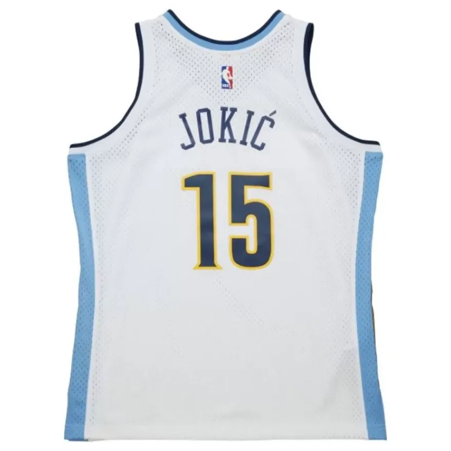Mitchell & Ness Nba Swingman-Swingman Nikola Jokic Denver Nuggets White 2016-17 Jersey