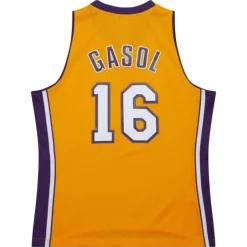 Mitchell & Ness Nba Swingman-Swingman Pau Gasol Los Angeles Lakers Gold 2009-10 Jersey
