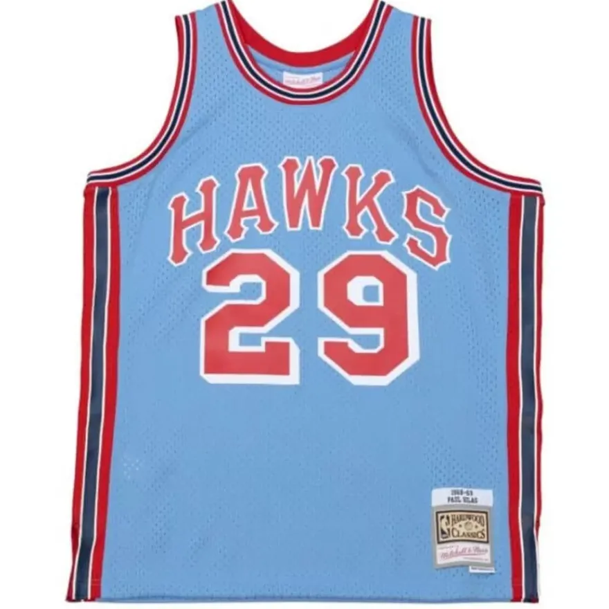 Mitchell & Ness Nba Swingman-Swingman Paul Silas Atlanta Hawks 1968-69 Jersey