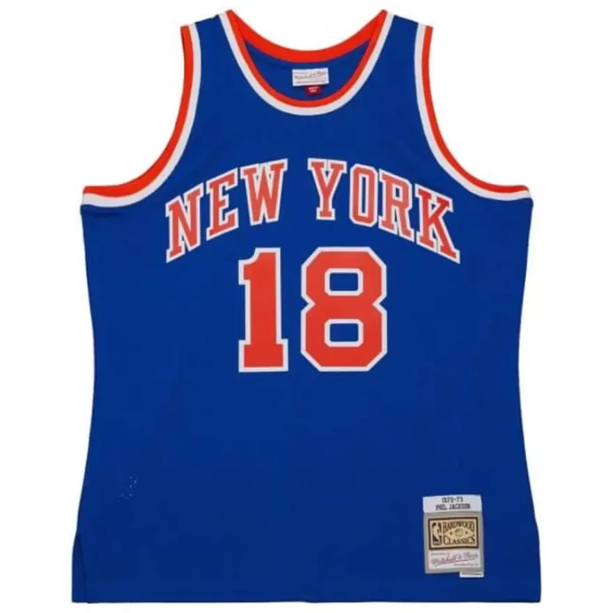 Mitchell & Ness Nba Swingman-Swingman Phil Jackson New York Knicks Road 1972-73 Jersey