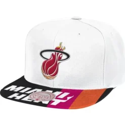 Mitchell & Ness Snapback-Swingman Pop Snapback Hwc Miami Heat