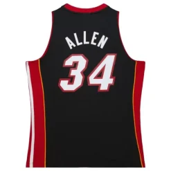 Mitchell & Ness Nba Swingman-Swingman Ray Allen Miami Heat Black 2012-13 Jersey