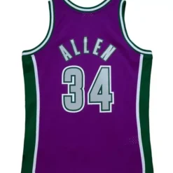 Mitchell & Ness Nba Swingman-Swingman Ray Allen Milwaukee Bucks 2001-02 Jersey