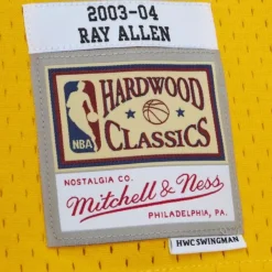Mitchell & Ness Nba Swingman-Swingman Ray Allen Seattle Supersonics Hwc 2003-04 Jersey