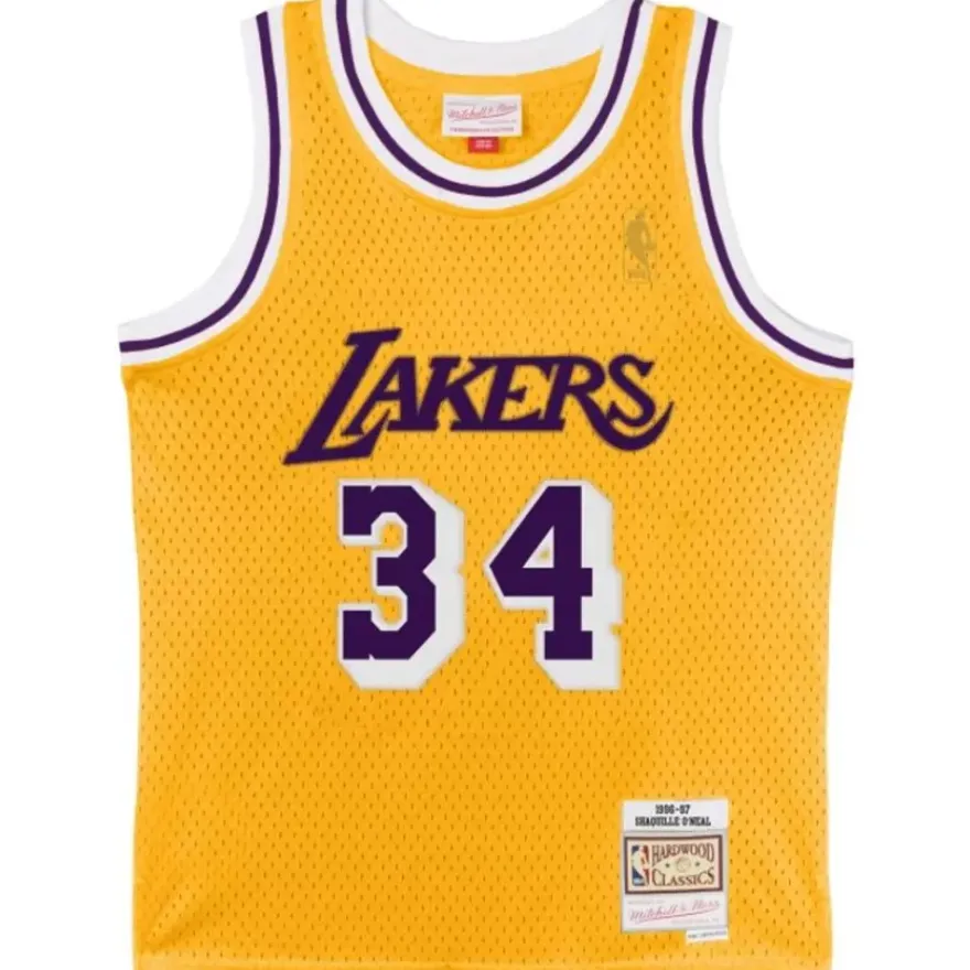 Mitchell & Ness Infant & Toddler-Swingman Shaquille O'Neal Los Angeles Lakers Home Jersey