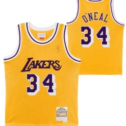 Mitchell & Ness Big Kids-Swingman Shaquille O'Neal Los Angeles Lakers Home 1996-97 Jersey