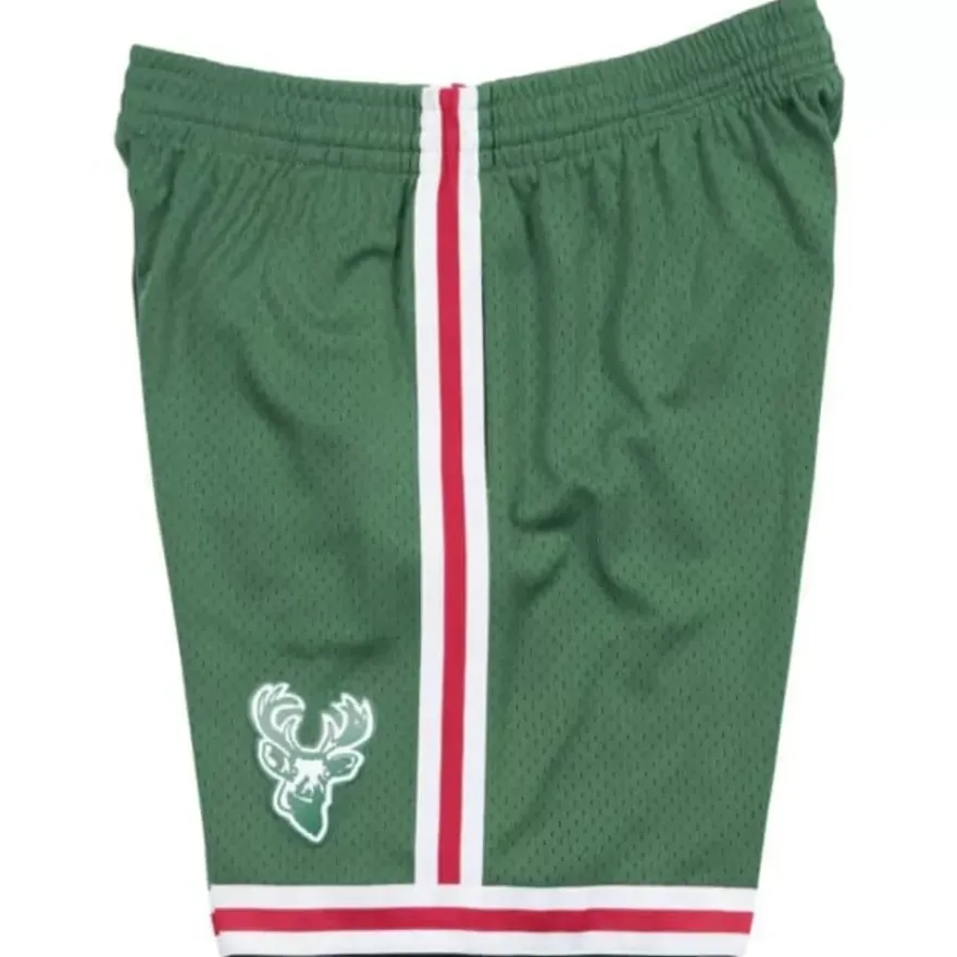 Mitchell & Ness Nba Swingman-Swingman Shorts Milwaukee Bucks Road 1971-72