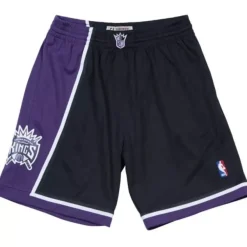 Mitchell & Ness Nba Swingman-Swingman Shorts Sacramento Kings Road 2000-01