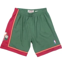 Mitchell & Ness Nba Swingman-Swingman Shorts Seattle Supersonics Road 1995-96