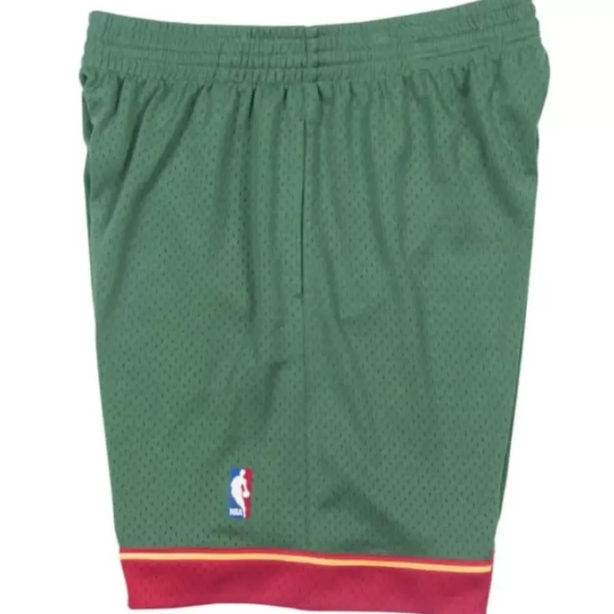 Mitchell & Ness Nba Swingman-Swingman Shorts Seattle Supersonics Road 1995-96