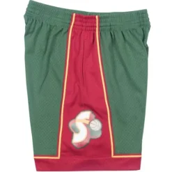 Mitchell & Ness Nba Swingman-Swingman Shorts Seattle Supersonics Road 1995-96