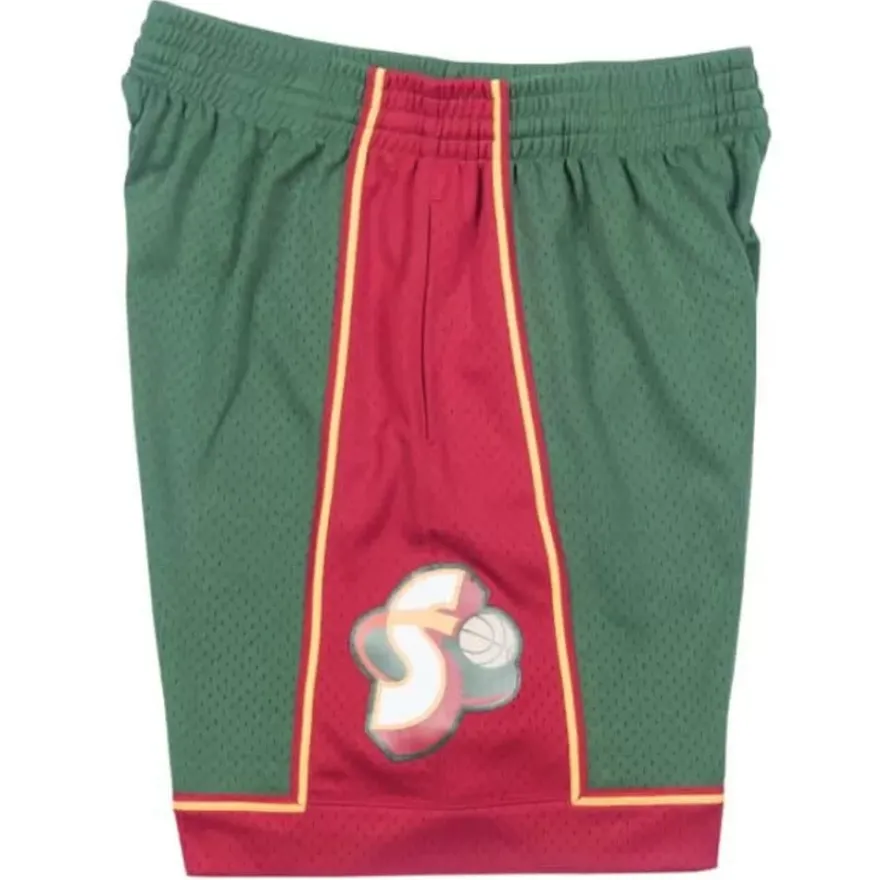 Mitchell & Ness Nba Swingman-Swingman Shorts Seattle Supersonics Road 1995-96