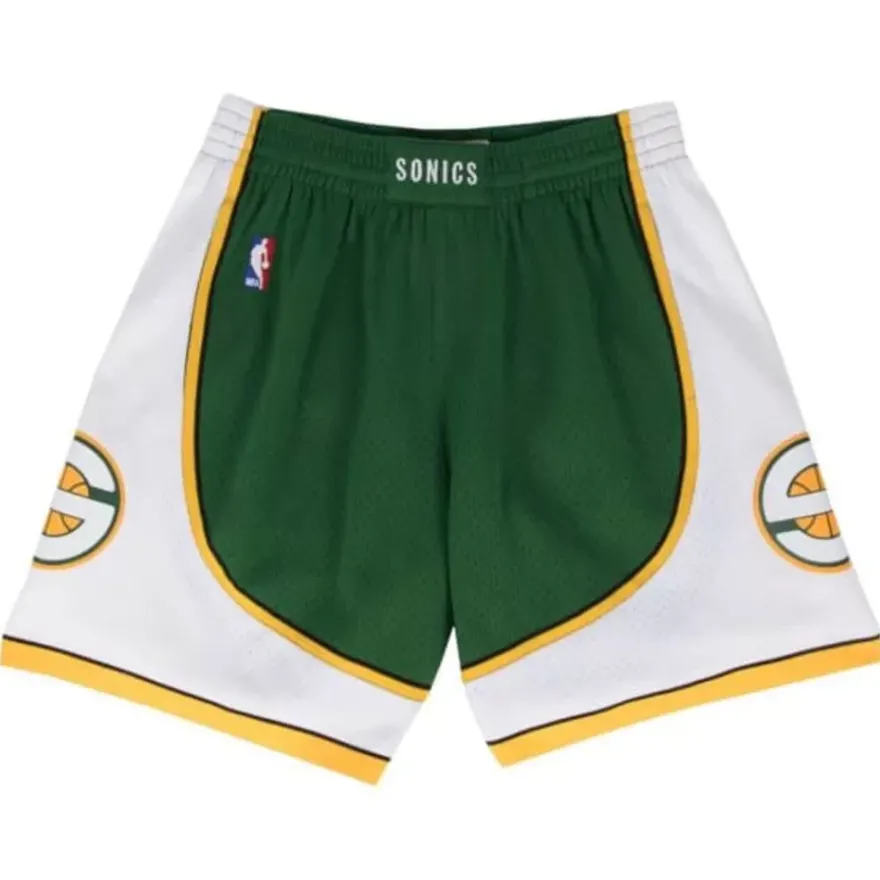 Mitchell & Ness Nba Swingman-Swingman Shorts Seattle Super Sonics Road 2007-08