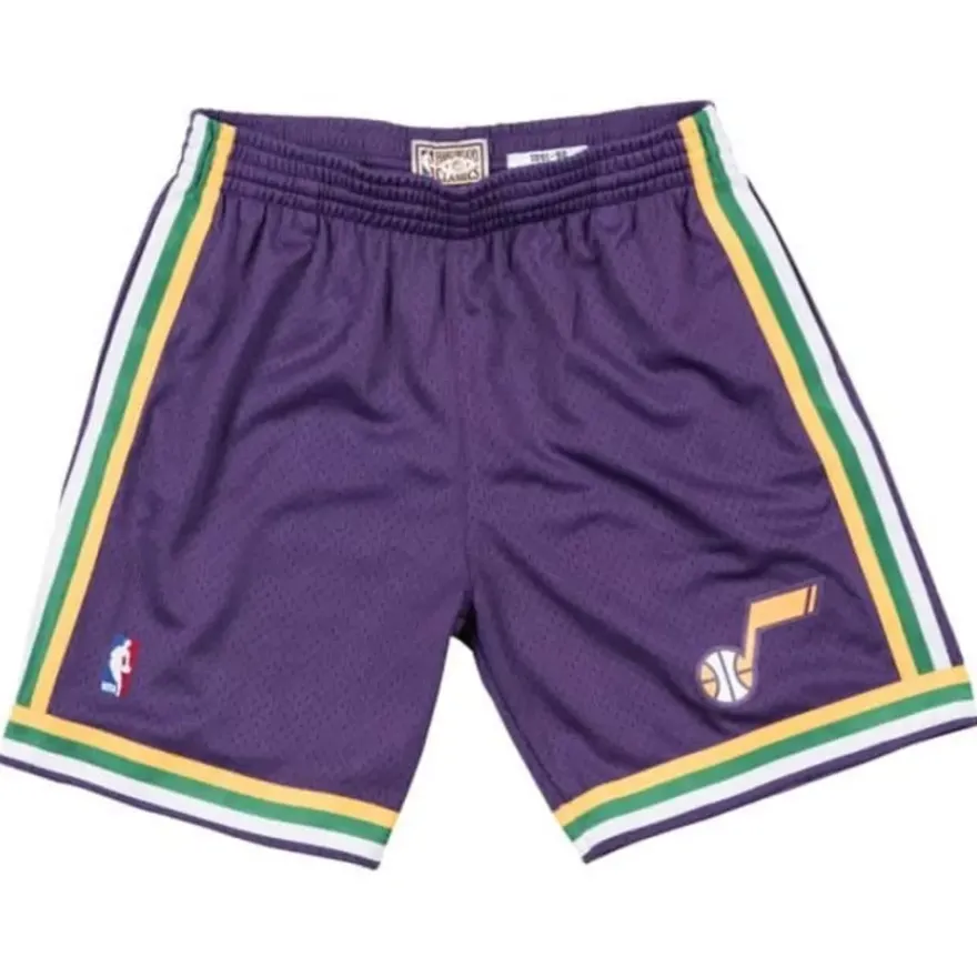 Mitchell & Ness Nba Swingman-Swingman Shorts Utah Jazz Road 1991-92