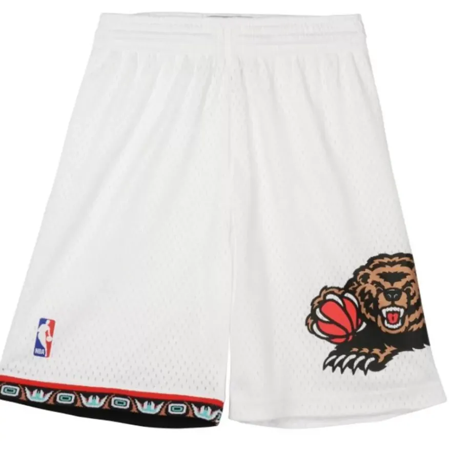Mitchell & Ness Big Kids-Swingman Vancouver Grizzlies Home Shorts