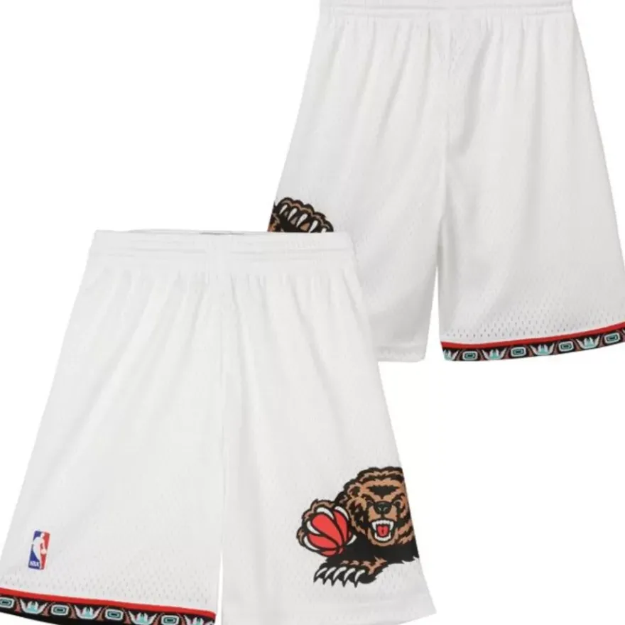 Mitchell & Ness Big Kids-Swingman Vancouver Grizzlies Home Shorts