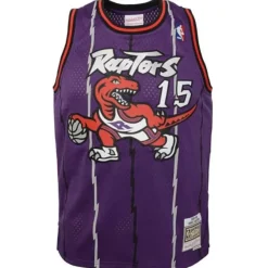 Mitchell & Ness Big Kids-Swingman Vince Carter Toronto Raptors Road 1998-99 Jersey