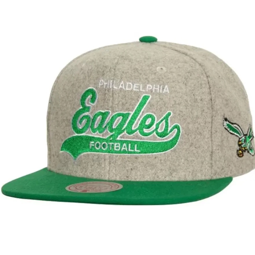 Mitchell & Ness Snapback-Tailsweep 2.0 Melton Snapback Philadelphia Eagles