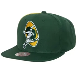 Mitchell & Ness Snapback-Tapestry Snapback Green Bay Packers