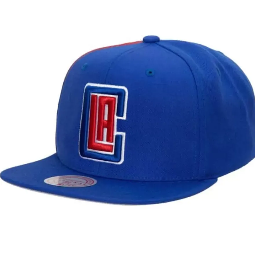 Mitchell & Ness Snapback-Tapestry Snapback Los Angeles Clippers