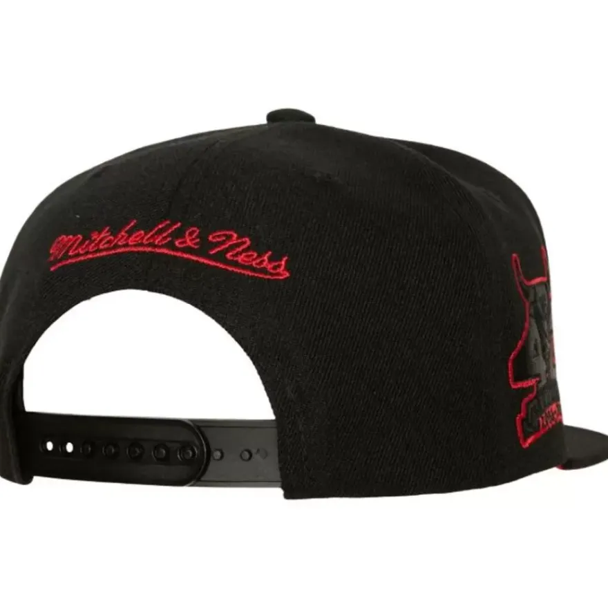 Mitchell & Ness Snapback-Tc Bottoms Snapback Chicago Bulls
