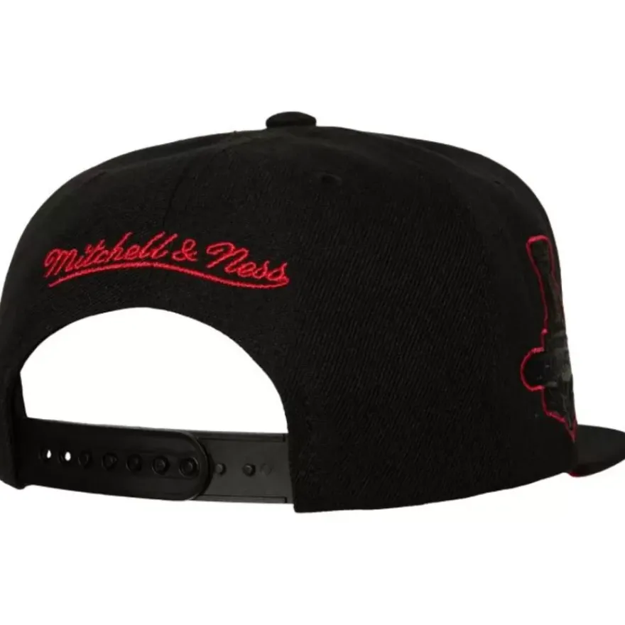 Mitchell & Ness Snapback-Tc Bottoms Snapback Chicago Blackhawks