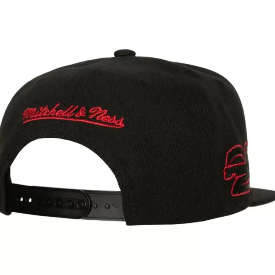 Mitchell & Ness Snapback-Tc Bottoms Snapback Hwc Houston Rockets