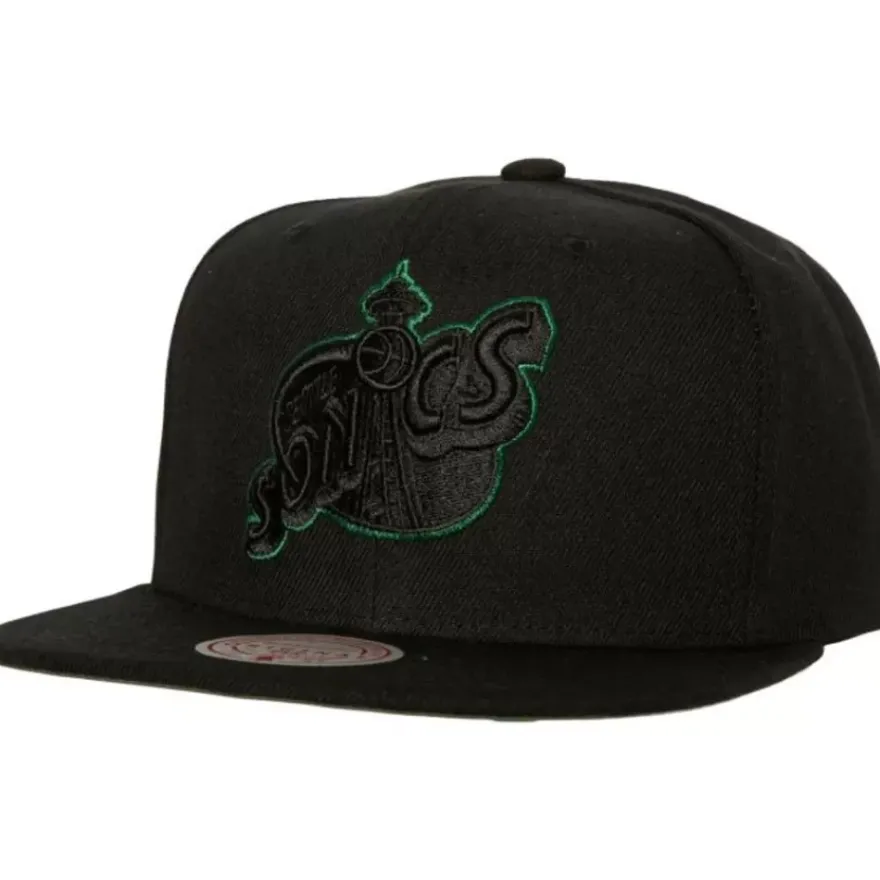Mitchell & Ness Snapback-Tc Bottoms Snapback Hwc Seattle Supersonics