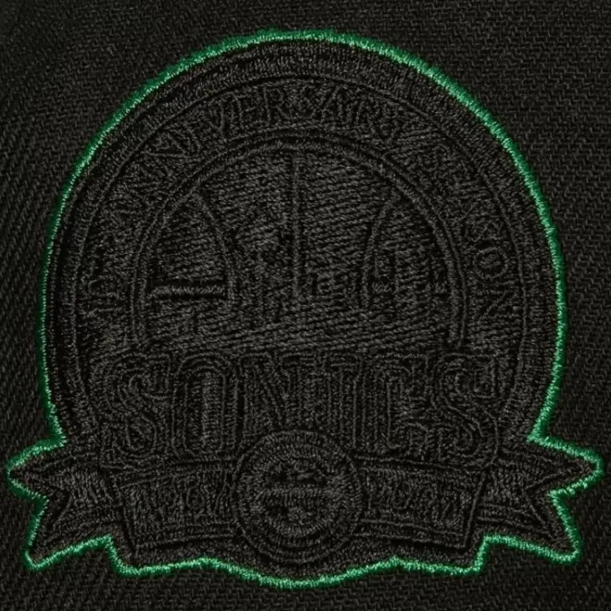 Mitchell & Ness Snapback-Tc Bottoms Snapback Hwc Seattle Supersonics