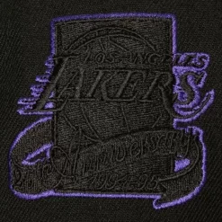 Mitchell & Ness Snapback-Tc Bottoms Snapback Los Angeles Lakers