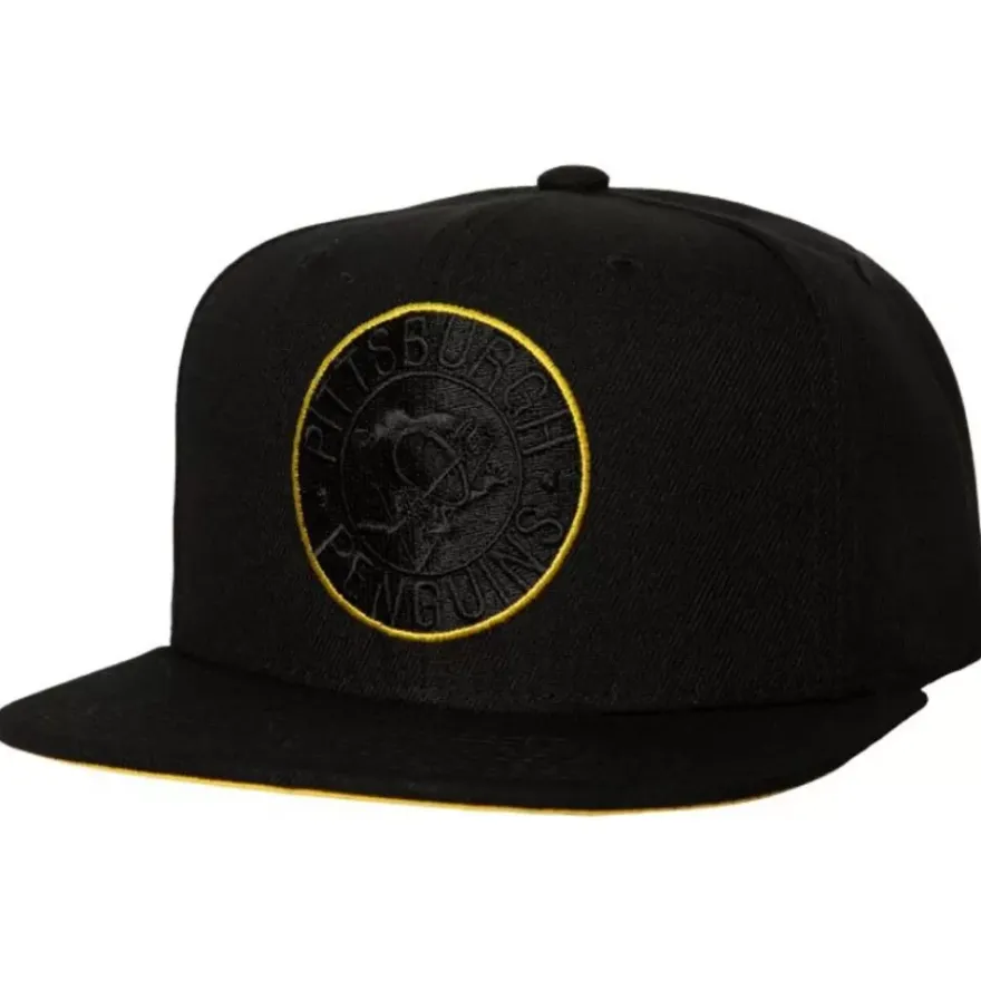 Mitchell & Ness Snapback-Tc Bottoms Snapback Vntg Pittsburgh Penguins