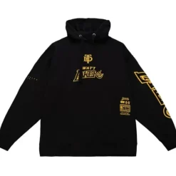 Mitchell & Ness Hoodies & Sweatshirts-Tde X Br Remix Hoody Los Angeles Lakers