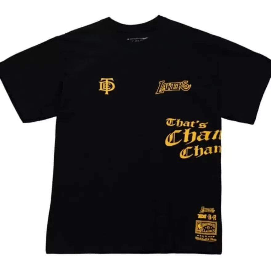 Mitchell & Ness T-Shirts & Tops-Tde X Br Remix Ss Tee Los Angeles Lakers