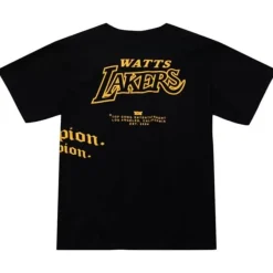 Mitchell & Ness T-Shirts & Tops-Tde X Br Remix Ss Tee Los Angeles Lakers