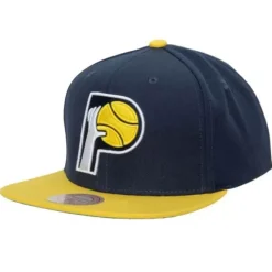 Mitchell & Ness Snapback-Team 2 Tone 2.0 Snapback Hwc Indiana Pacers