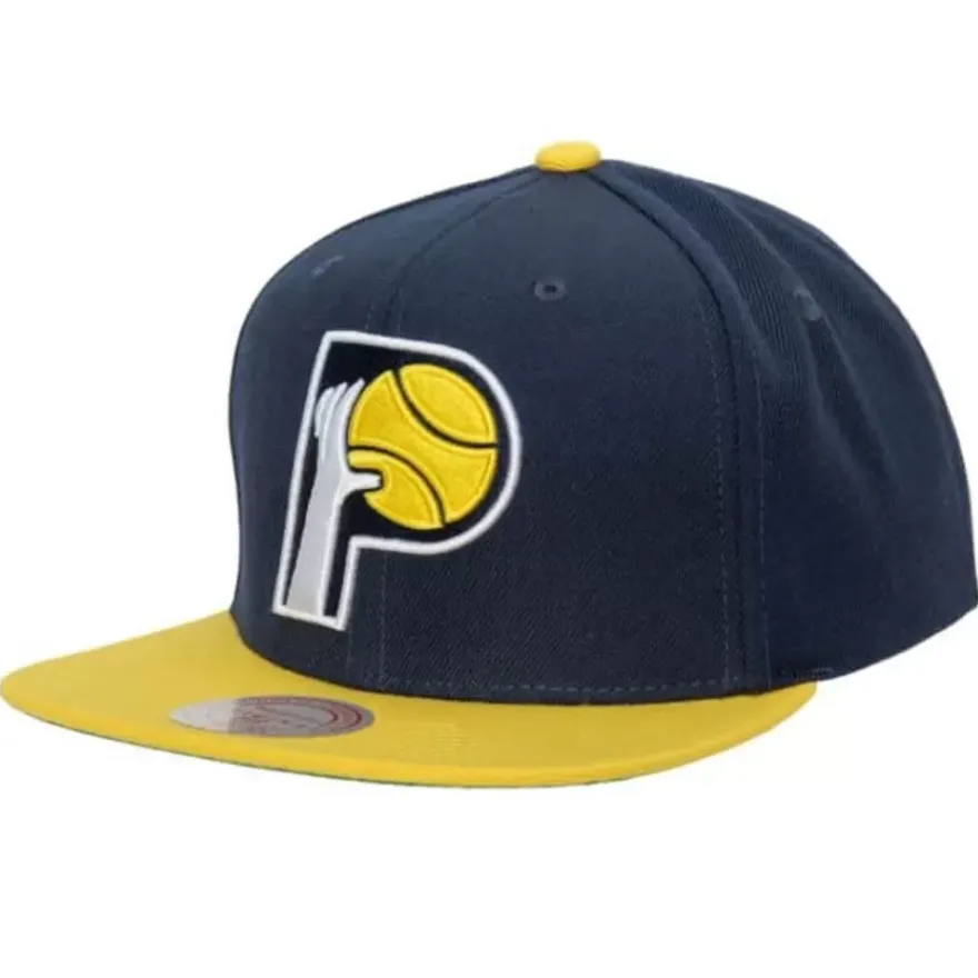 Mitchell & Ness Snapback-Team 2 Tone 2.0 Snapback Hwc Indiana Pacers