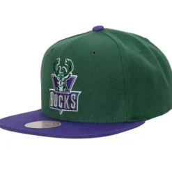Mitchell & Ness Snapback-Team 2 Tone 2.0 Snapback Hwc Milwaukee Bucks