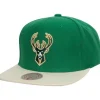 Mitchell & Ness Snapback-Team 2 Tone 2.0 Snapback Nba Milwaukee Bucks