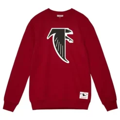 Mitchell & Ness Hoodies & Sweatshirts-Team Basic 1 Crew Atlanta Falcons