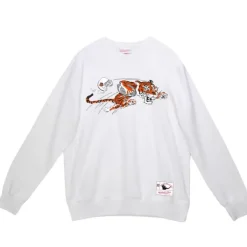 Mitchell & Ness Hoodies & Sweatshirts-Team Basic 1 Crew Cincinnati Bengals