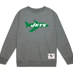 Mitchell & Ness Hoodies & Sweatshirts-Team Basic 1 Crew New York Jets