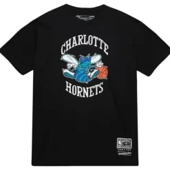 Mitchell & Ness T-Shirts & Tops-Team Basic 2 Tee Charlotte Hornets