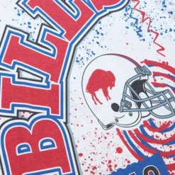 Mitchell & Ness T-Shirts & Tops-Team Burst Sublimated S/S Tee Buffalo Bills