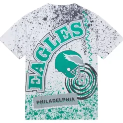 Mitchell & Ness T-Shirts & Tops-Team Burst Sublimated S/S Tee Philadelphia Eagles
