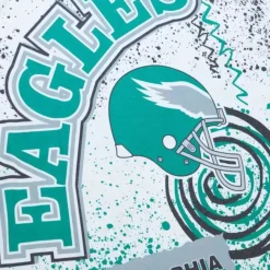 Mitchell & Ness T-Shirts & Tops-Team Burst Sublimated S/S Tee Philadelphia Eagles