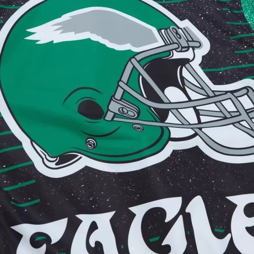 Mitchell & Ness Jackets & Outerwear-Team Burst Warm Up Jacket Philadelphia Eagles