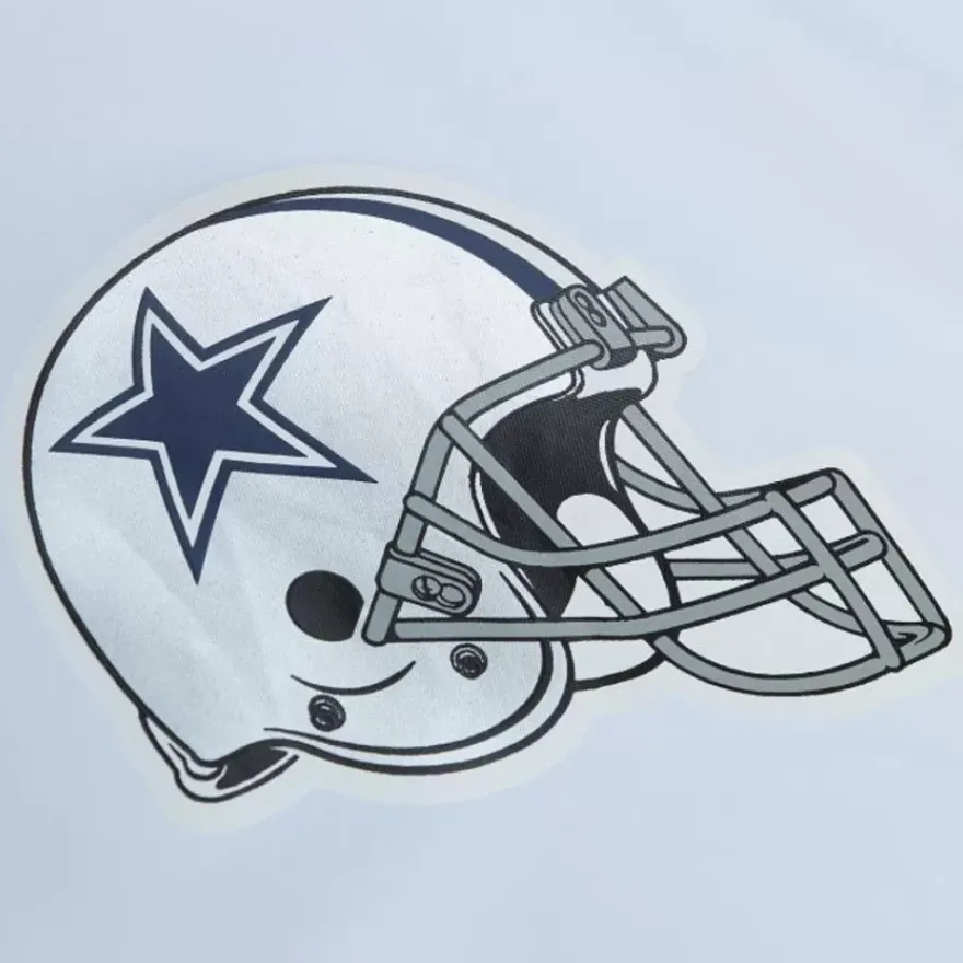 Mitchell & Ness Jackets & Outerwear-Team Burst Warm Up Jacket Dallas Cowboys